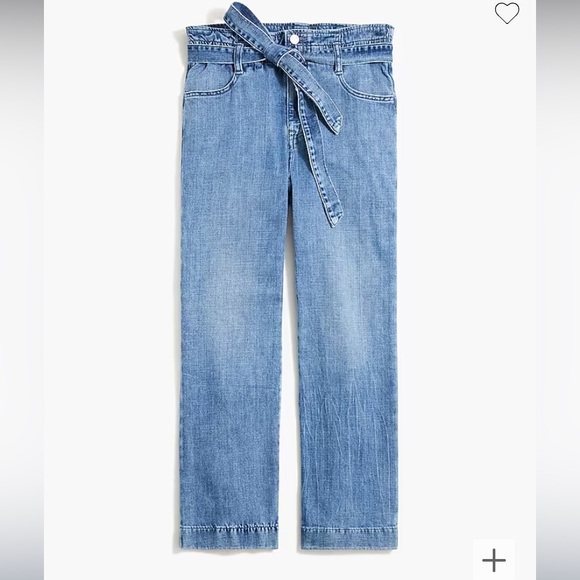 NWT J. Crew Factory Paper-Bag Jean in Signature Stretch size 26 - Picture 2 of 8